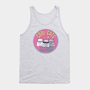 Cool cats club, bad cattitude Tank Top